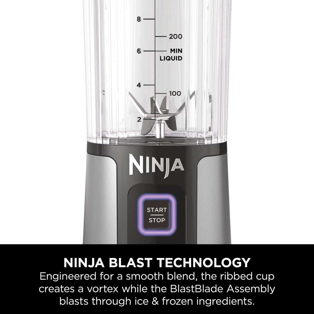 Ninja BC151UKBK Cordless Portable Motorised/Compact Blender - Black