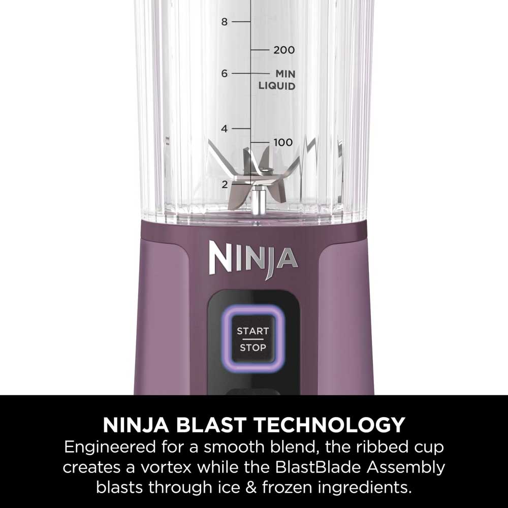 Ninja BC151UKPR Cordless Portable Motorised/Compact Blender - Passion Fruit