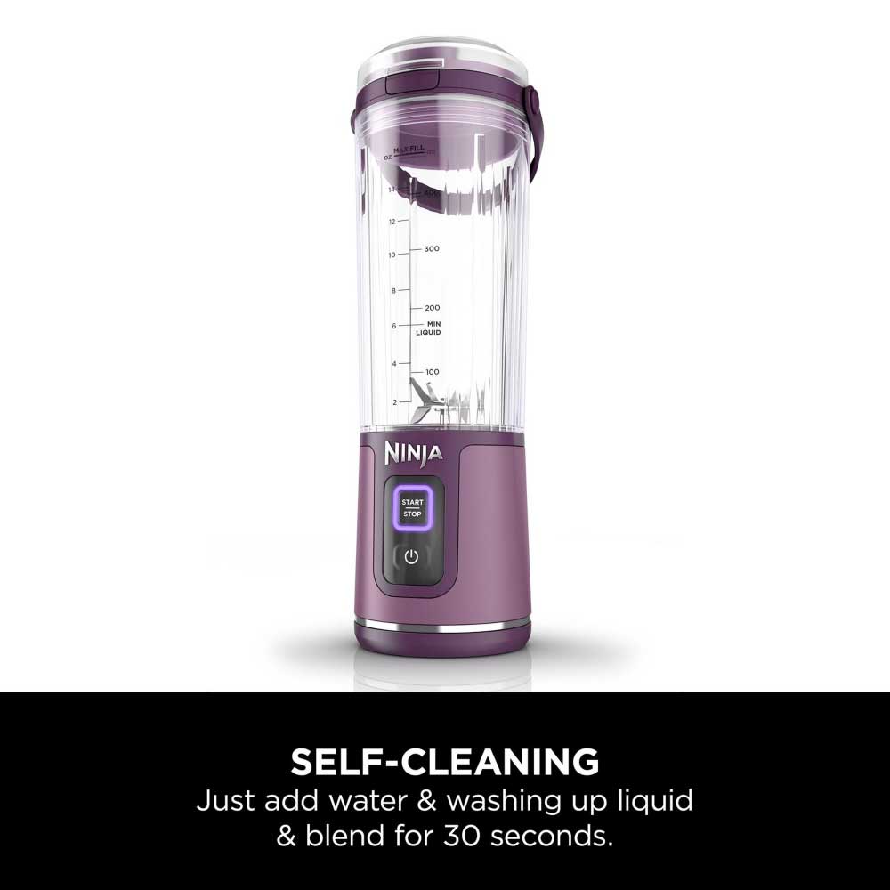 Ninja BC151UKPR Cordless Portable Motorised/Compact Blender - Passion Fruit