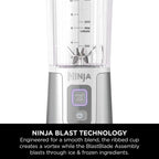Ninja BC151UKWH Cordless Portable Motorised/Compact Blender - White