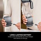 Ninja BC251UKGY Compact Portable Rechargeable Blender - Grey