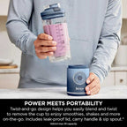 Ninja BC251UKNV Compact Portable Rechargeable Blender - Navy