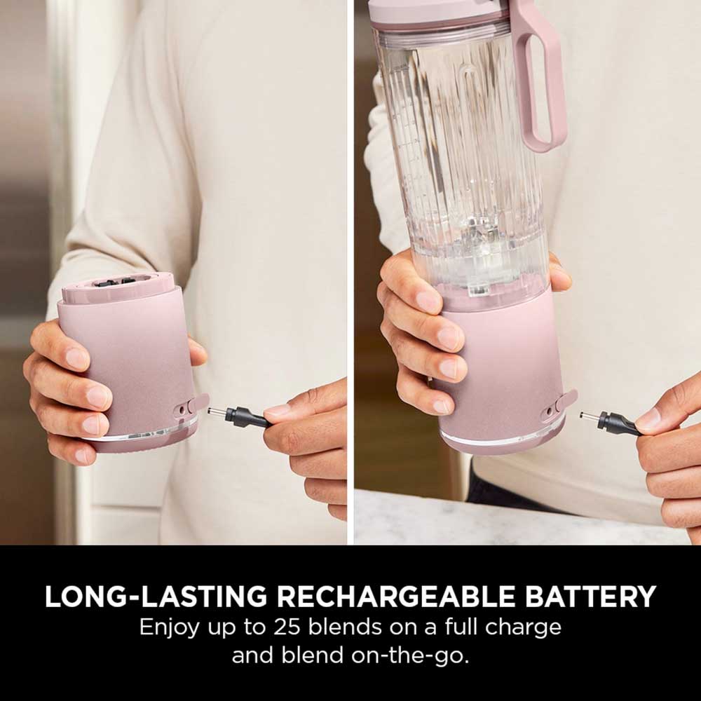 Ninja BC251UKPK Ninja Blast Max Portable Blender - Dusty Pink