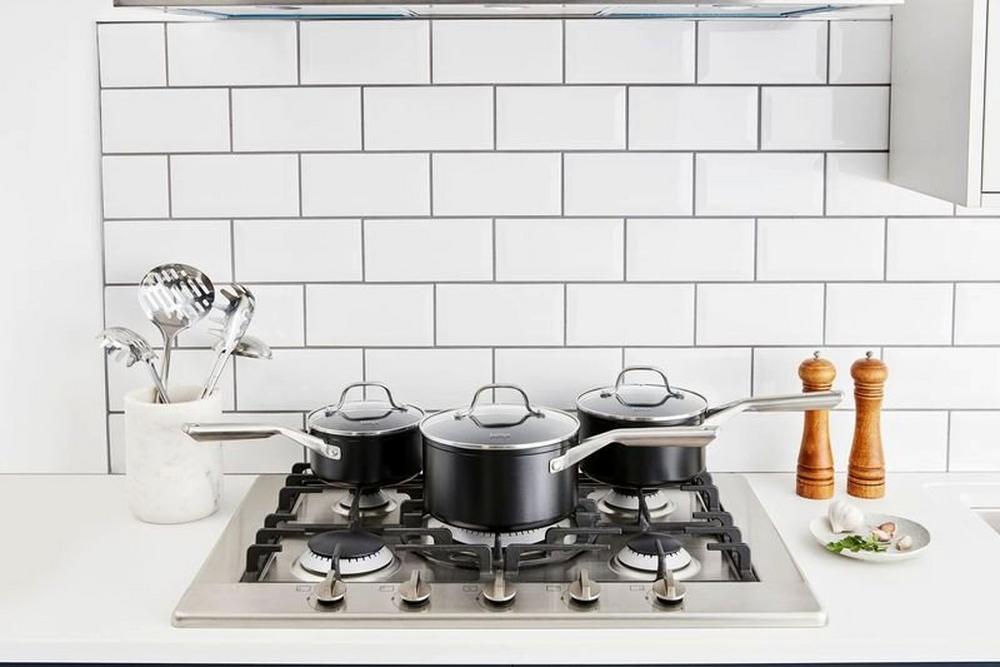 Ninja C13000UK Essentials Range Cookware 3-Piece Pan Set - Black