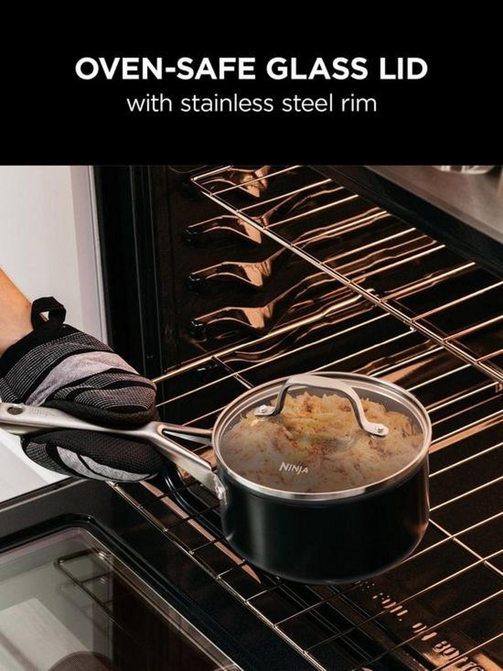 Ninja C13000UK Essentials Range Cookware 3-Piece Pan Set - Black
