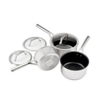 Ninja C63000UK Cookware 3-Piece Pan Set - Stainless