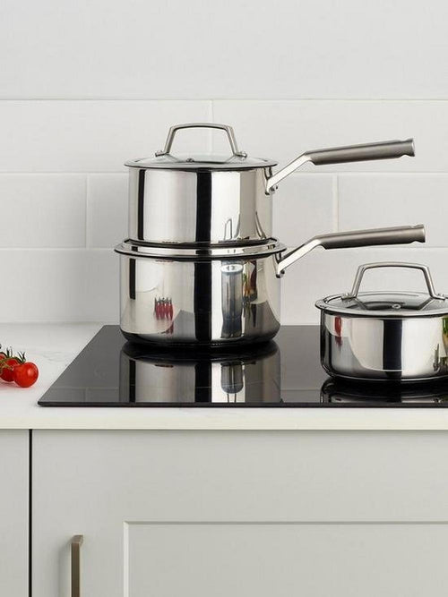 Ninja C63000UK Cookware 3-Piece Pan Set - Stainless