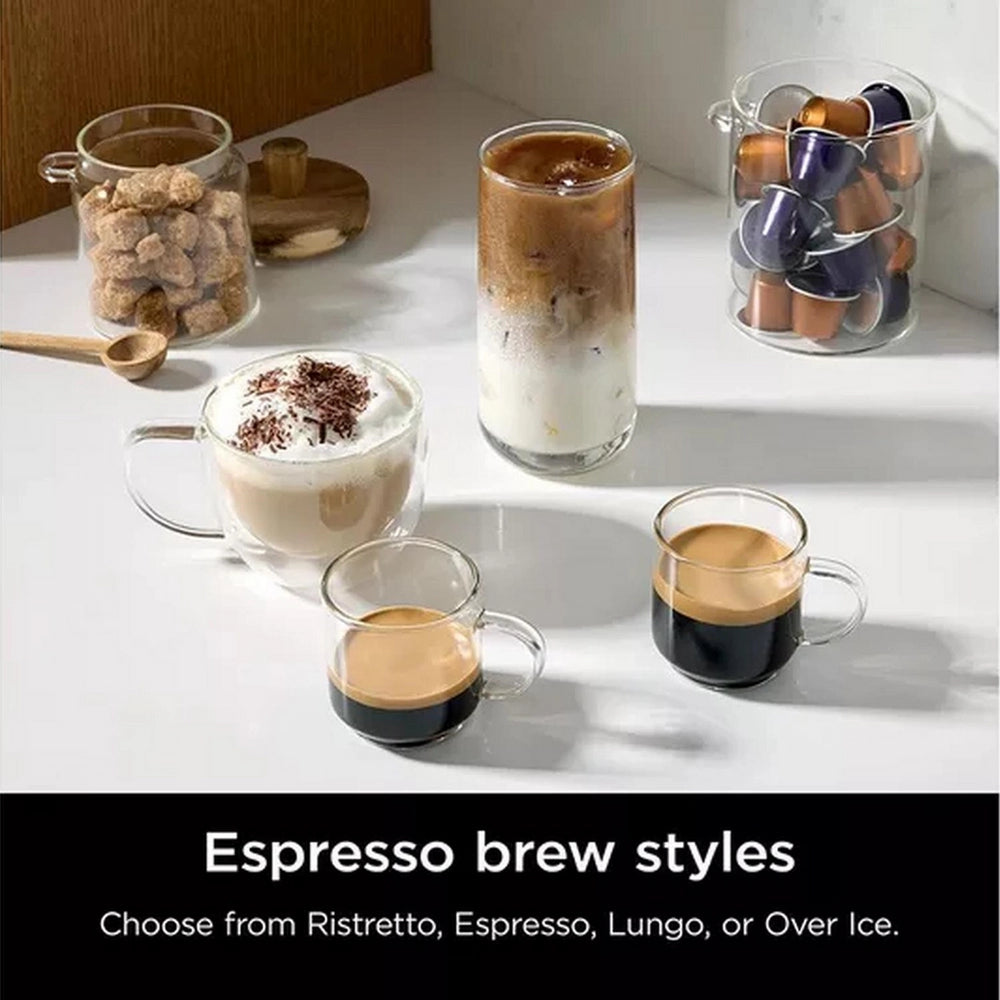 Ninja CFN802UK Espresso & Filter Coffee Machine - Silver / Black