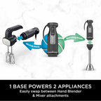 Ninja CI090UK Ninja Foodi 2-in-1 Hand Blender & Mixer - Black