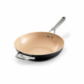 Ninja CW90928UK ExtendedLife Ceramic 28cm Wok - Apricot