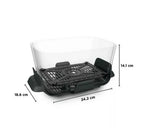 Ninja DD102UKIV2 Dual Zone 8-in-1 Function Glass Air Fryer - Bone