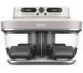 Ninja DD102UKIV2 Dual Zone 8-in-1 Function Glass Air Fryer - Bone