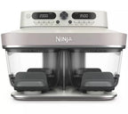 Ninja DD102UKIV2 Dual Zone 8-in-1 Function Glass Air Fryer - Bone