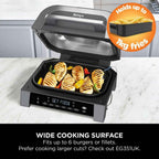 Ninja DG551UK Electric Air-Grill & Fryer - Black/Stainless Steel
