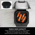 Ninja EG351UK Grill & Air Fryer - Black/Silver