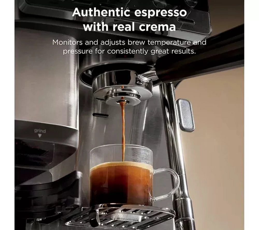Ninja ES301UK Luxe Café MINI Espresso Machine - Black/ Silver