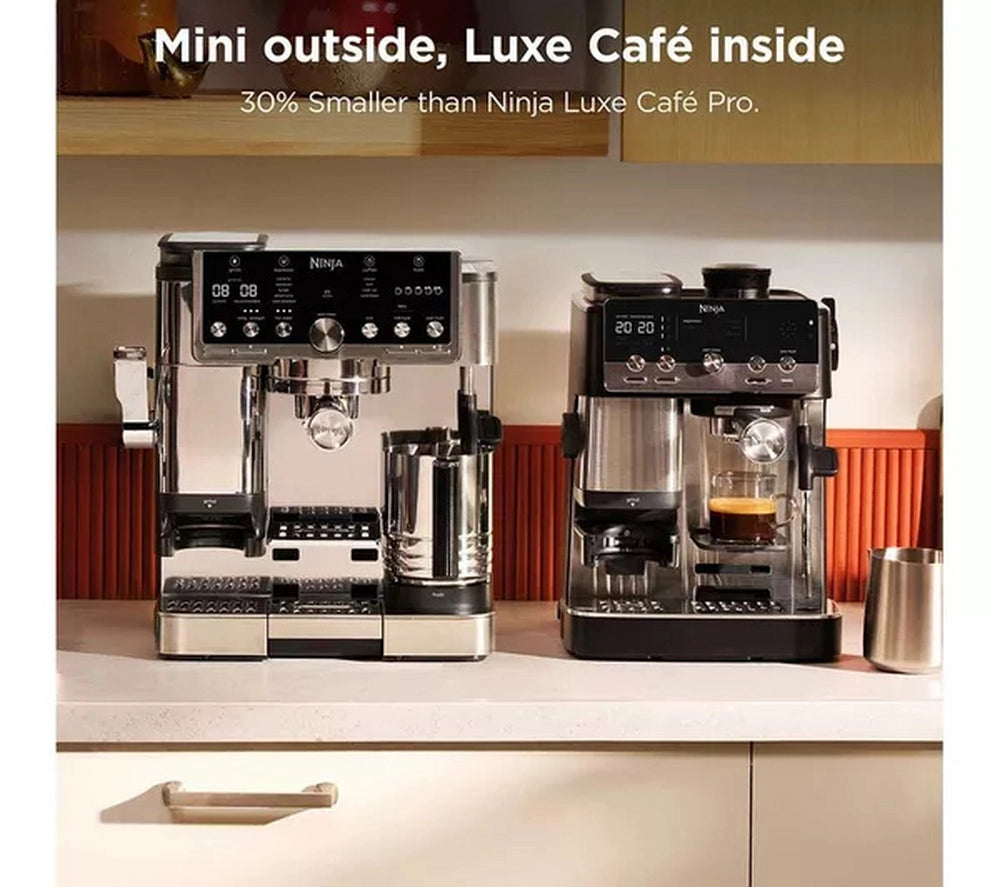 Ninja ES301UK Luxe Café MINI Espresso Machine - Black/ Silver