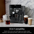 Ninja ES601UKBK Ninja Luxe Café Premier Espresso Machine - Midnight Black