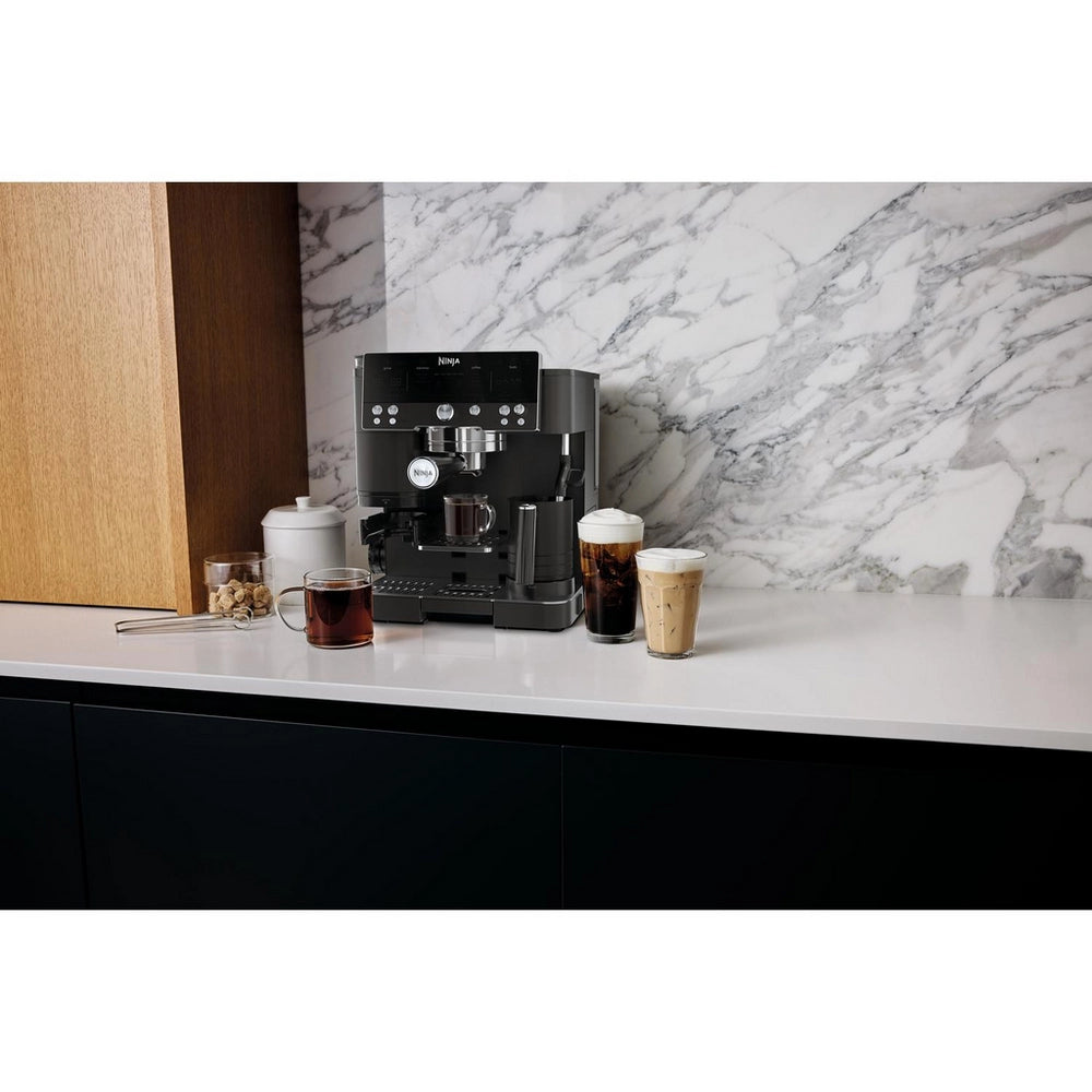 Ninja ES601UKBK Ninja Luxe Café Premier Espresso Machine - Midnight Black