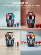 Ninja FS701UKBL SLUSHi Twist Frozen Drink Maker - Blue
