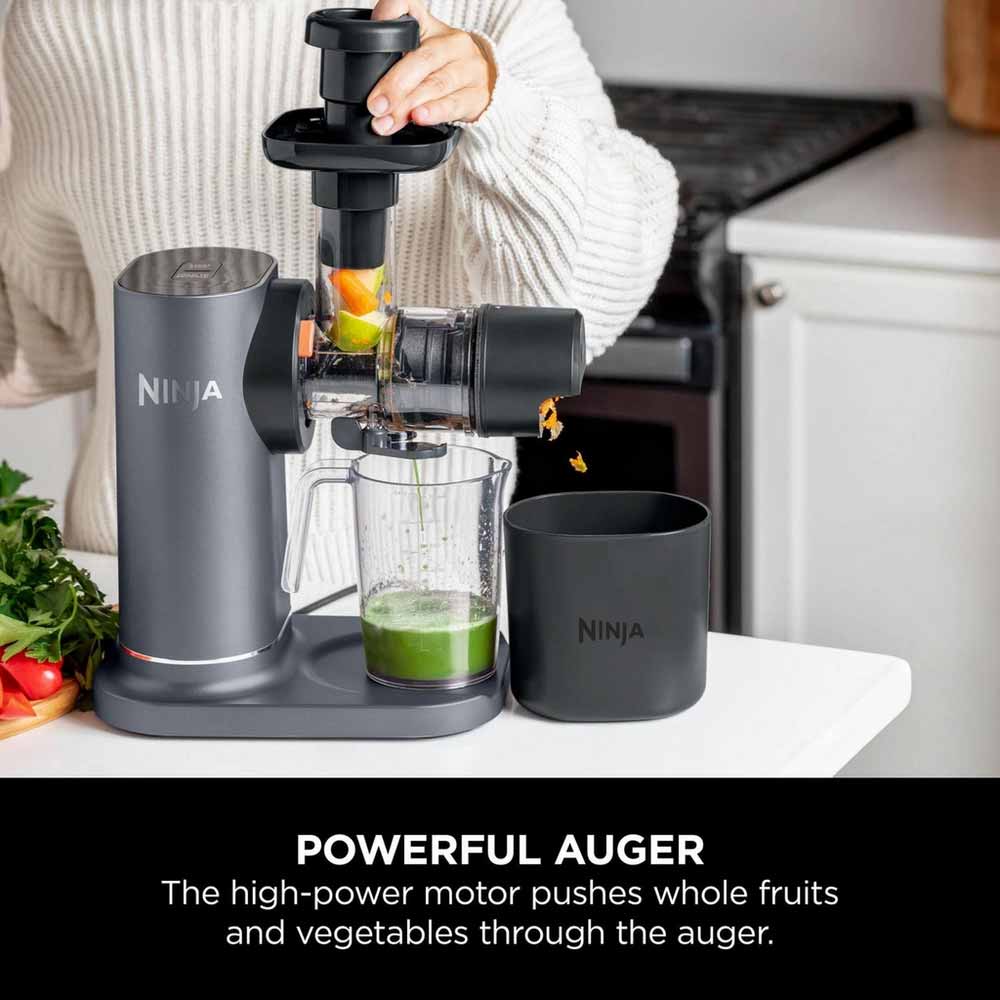 Ninja JC151UK Cold Press Juicer with Anti-Clog Filter - Black