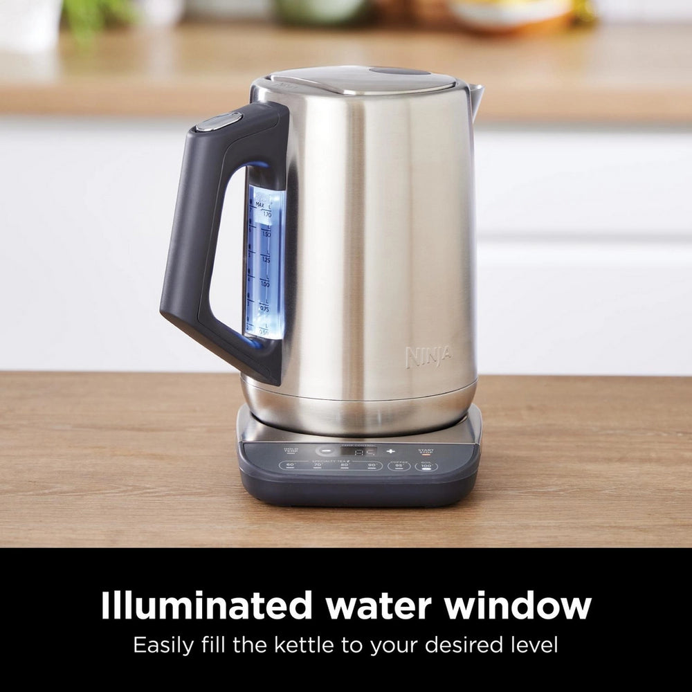Ninja KT201UK 1.7 Litres Jug Kettle - Stainless Steel