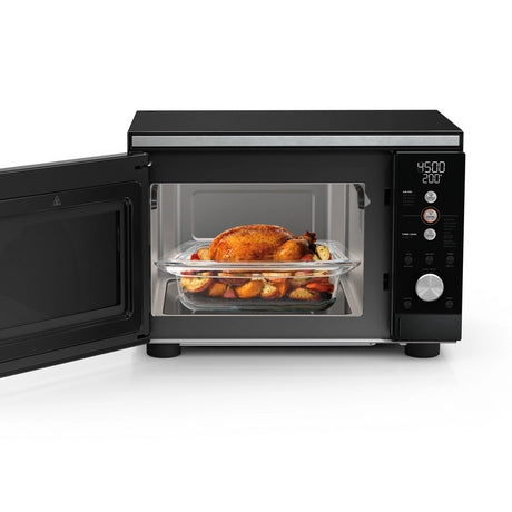 Ninja MW101UK CRISPi Microwave, Air Fryer & Oven with FusionCrisp Technology - Silver