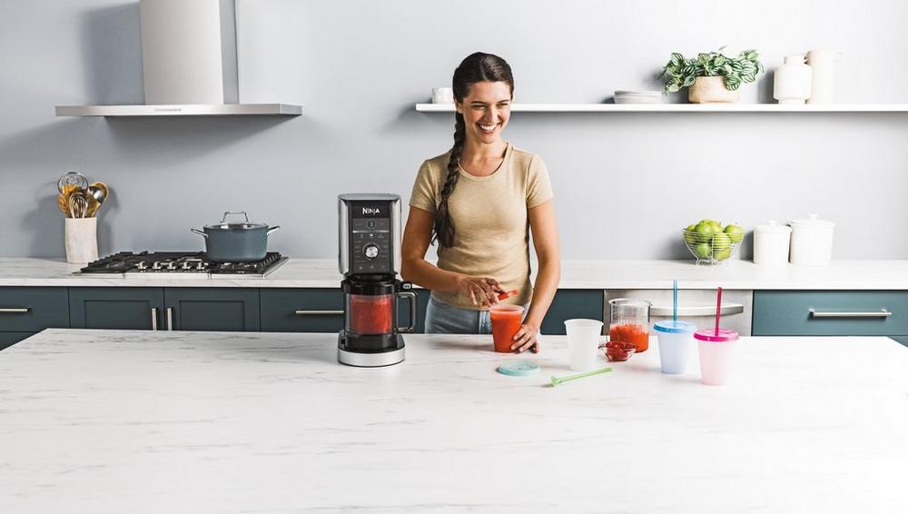 Ninja NC501UK Deluxe 10-in-1 Ice Cream and Frozen Drink Maker - Black