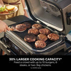 Ninja OG850UK Woodfire Pro XL Electric BBQ Grill & Smoker - Black/Grey