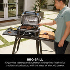 Ninja OG901UK Woodfire Pro Connect XL Electric BBQ Grill &amp; Smoker - Black/Blue