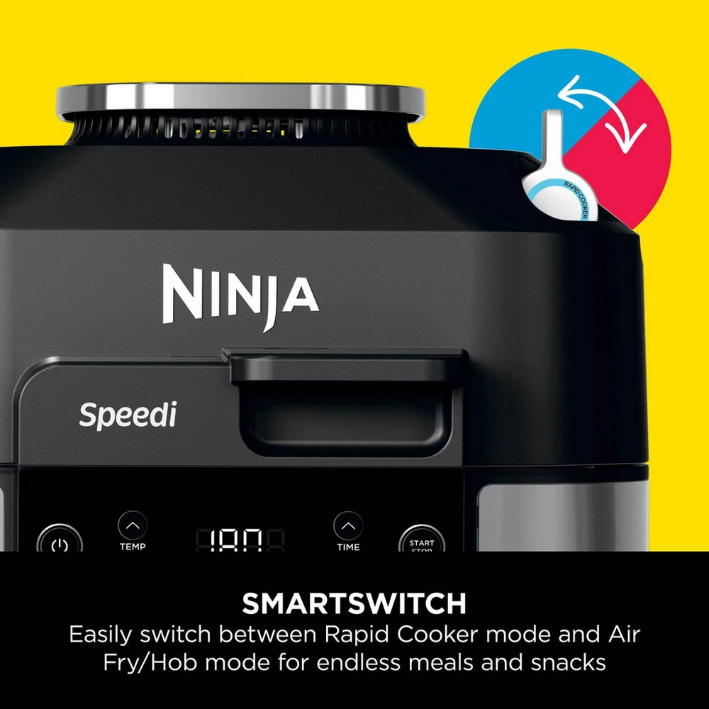 Ninja ON500UK Ninja Speedi 12-in-1 Air Fryer & Slow Cooker - Black