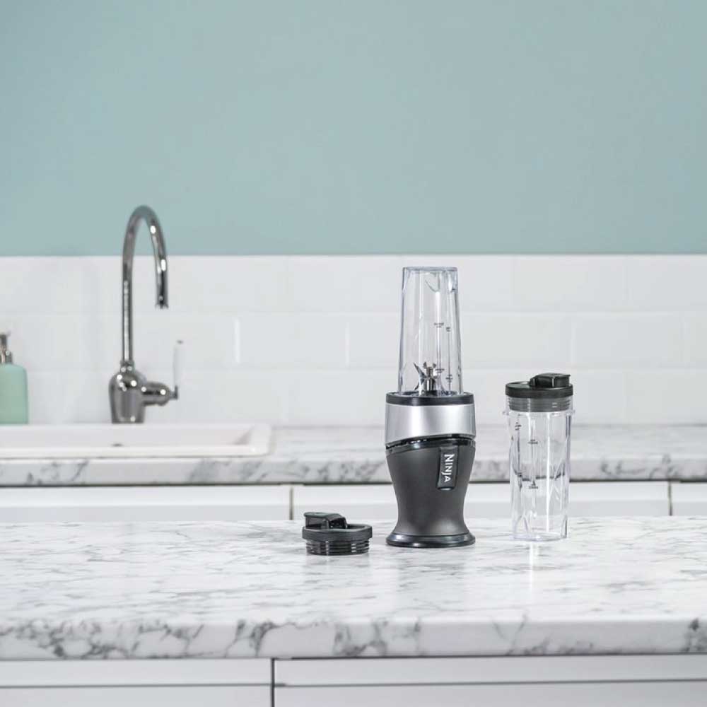 Ninja QB3001UKS Blender and Smoothie Maker - Black/Silver