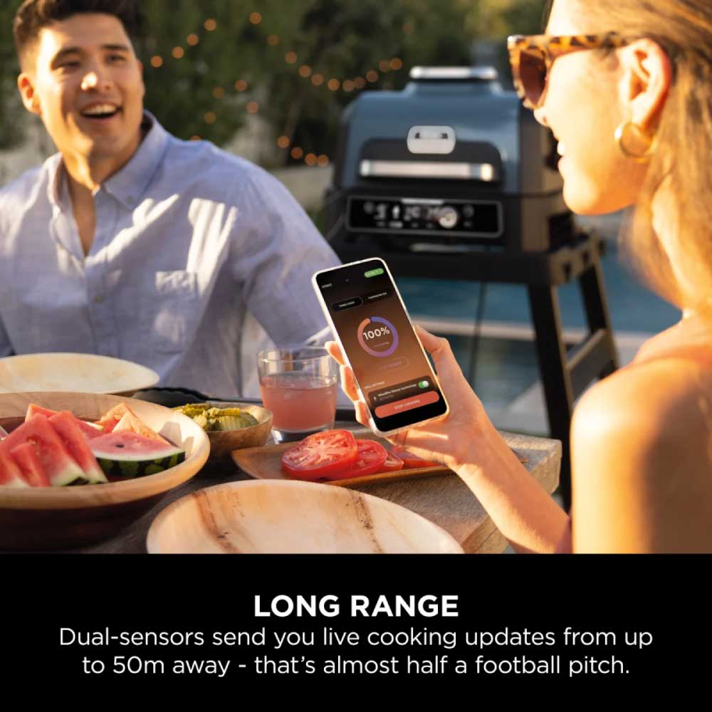 Ninja WP100EU ProChef Wireless Cooking Thermometer - Black/Silver