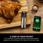 Ninja WP100EU ProChef Wireless Cooking Thermometer - Black/Silver