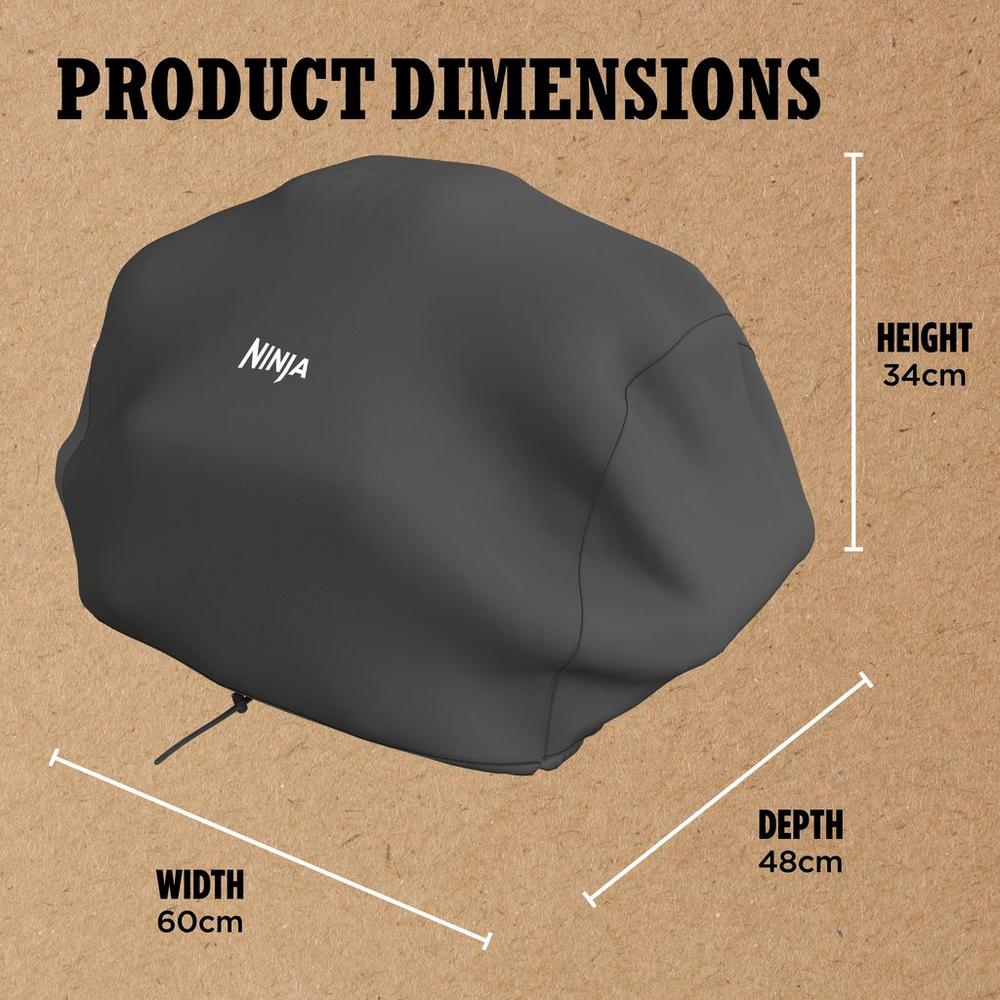 Ninja XSKCOVEREUUK Woodfire Electric BBQ Cover - Black (OG701UK)