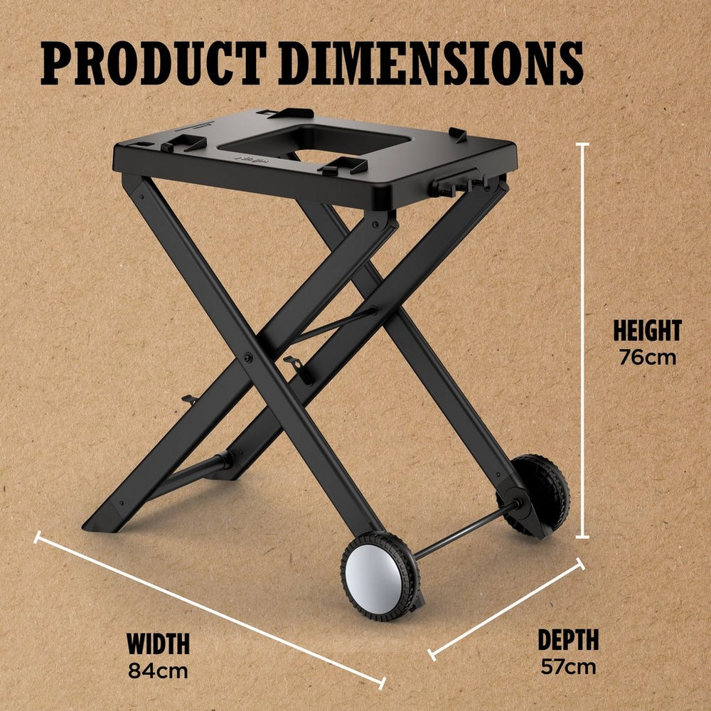 Ninja XSKGRLLSTDEUK Woodfire Electric BBQ Stand - Black (OG701UK)