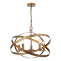 Nitya 5 Light Pendant Mottled Copper<br>Mottled Copper