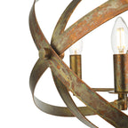 Nitya 5 Light Pendant Mottled Copper<br>Mottled Copper