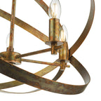 Nitya 5 Light Pendant Mottled Copper<br>Mottled Copper