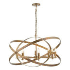 Nitya 8 Light Pendant Mottled Copper<br>Mottled Copper