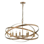 Nitya 8 Light Pendant Mottled Copper<br>Mottled Copper