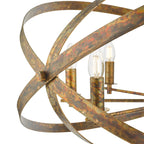 Nitya 8 Light Pendant Mottled Copper<br>Mottled Copper
