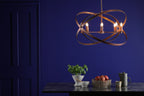 Nitya 8 Light Pendant Mottled Copper<br>Mottled Copper