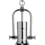 Nolan 1 Light Pendant Polished Chrome/ Clear<br>Polished Chrome