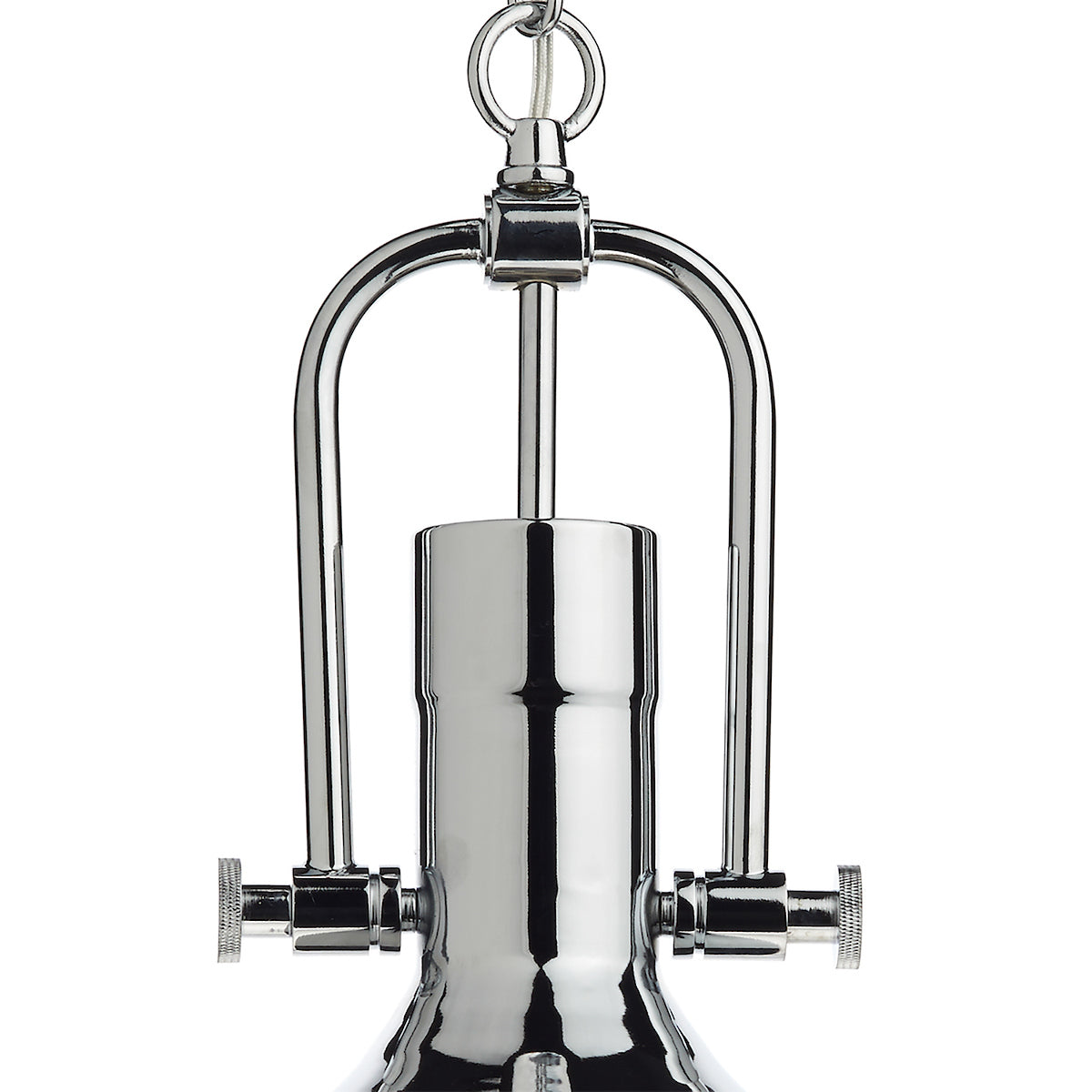 Nolan 1 Light Pendant Polished Chrome/ Clear<br>Polished Chrome