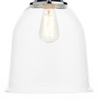 Nolan 1 Light Pendant Polished Chrome/ Clear<br>Polished Chrome