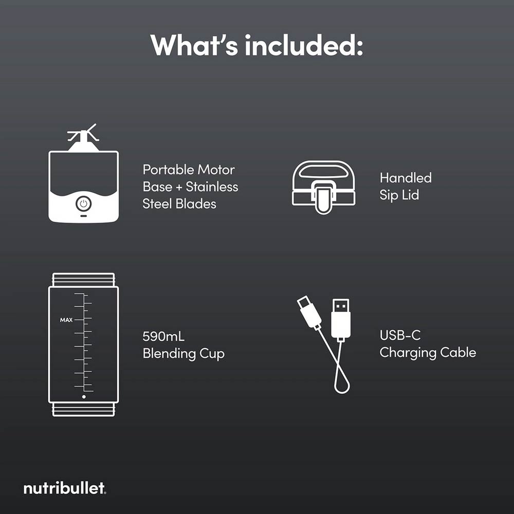 Nutribullet 2777 McLaren Portable Blender - Grey