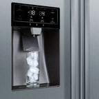 NEFF N70 KA3923IE0G Plumbed Frost Free American Fridge Freezer - Brushed steel