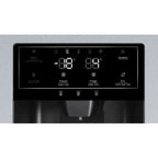 NEFF N70 KA3923IE0G Plumbed Frost Free American Fridge Freezer - Brushed steel