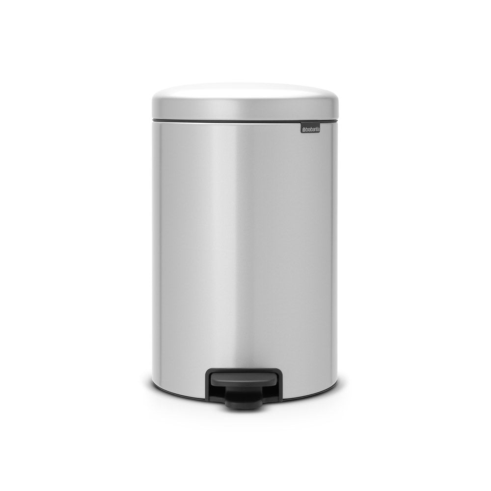 Brabantia NewIcon Pedal Bin 20L Metallic Grey